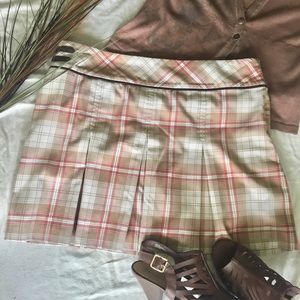IZOD Pleated Plaid School Girl Skirt, Stretch